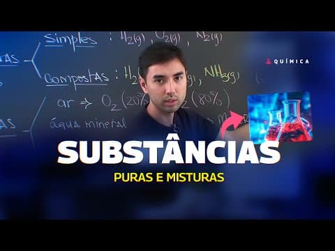 Thumbnail da aula: AULA QUÍMICA - Substâncias Puras e Misturas - STOODI