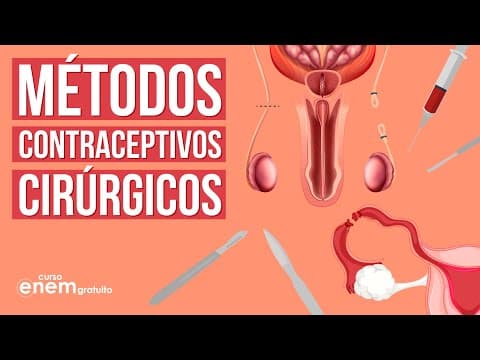 Thumbnail da aula: VEJA COMO SÃO OS MÉTODOS CONTRACEPTIVOS CIRÚRGICOS | Resumo de Biologia para o Enem