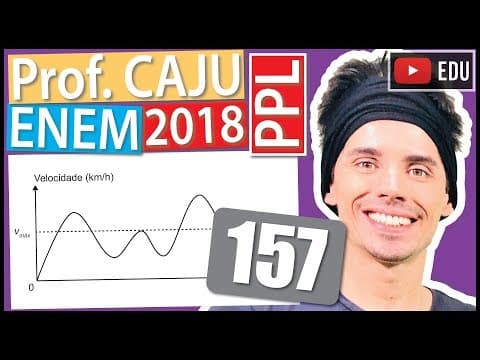 Thumbnail da aula: [ENEM 2018 PPL] 157 📓 INTERPRETAÇÃO DE GRÁFICOS Para garantir segurança ao dirigir, alguns