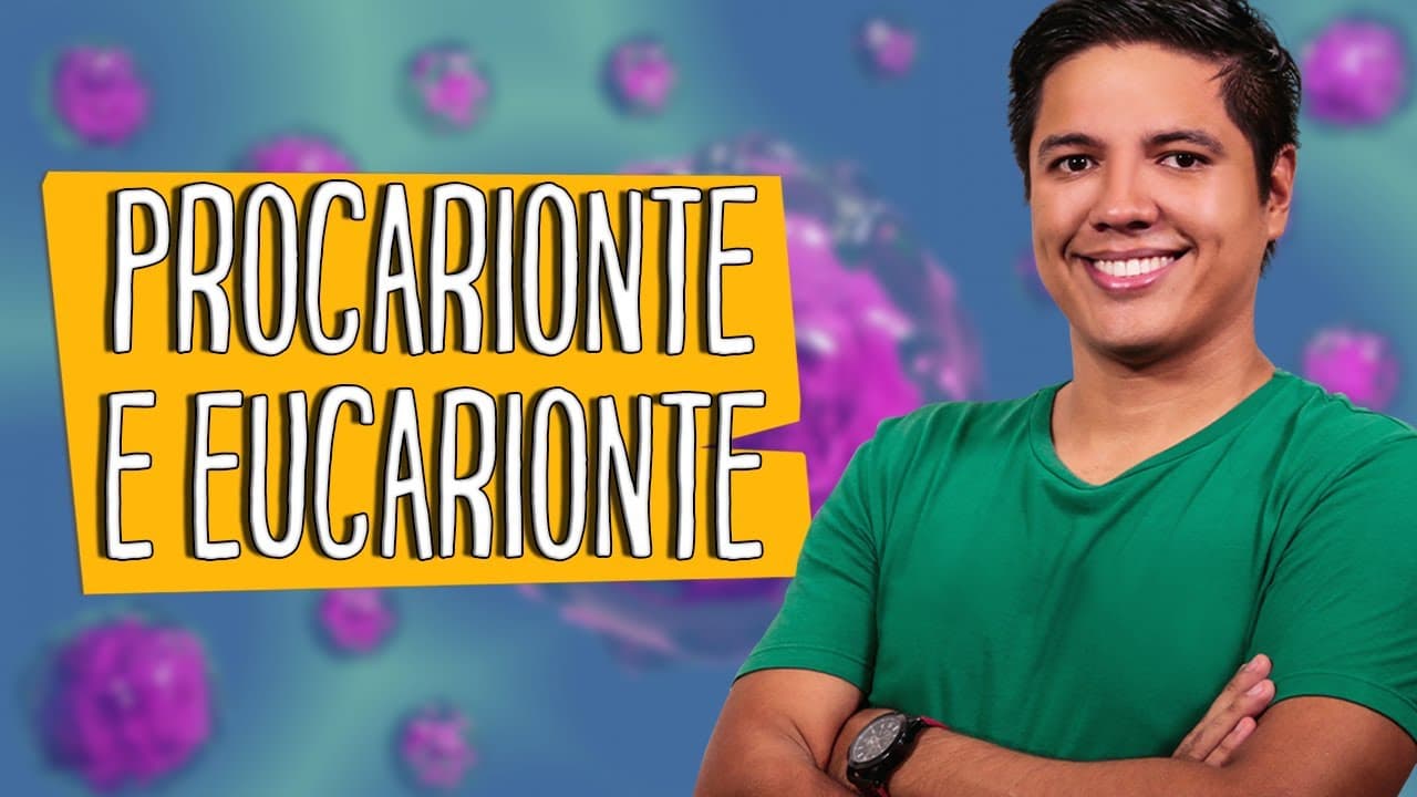 Thumbnail: CÉLULAS EUCARIONTES X PROCARIONTES  - DIFERENÇAS - Prof. Kennedy Ramos