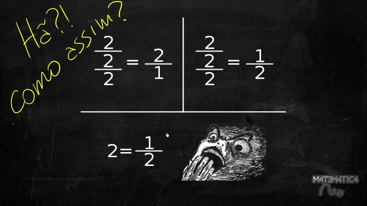 Thumbnail: FRAÇÃO AMBÍGUA? - O Traço de Fração Principal | Matemática Rio