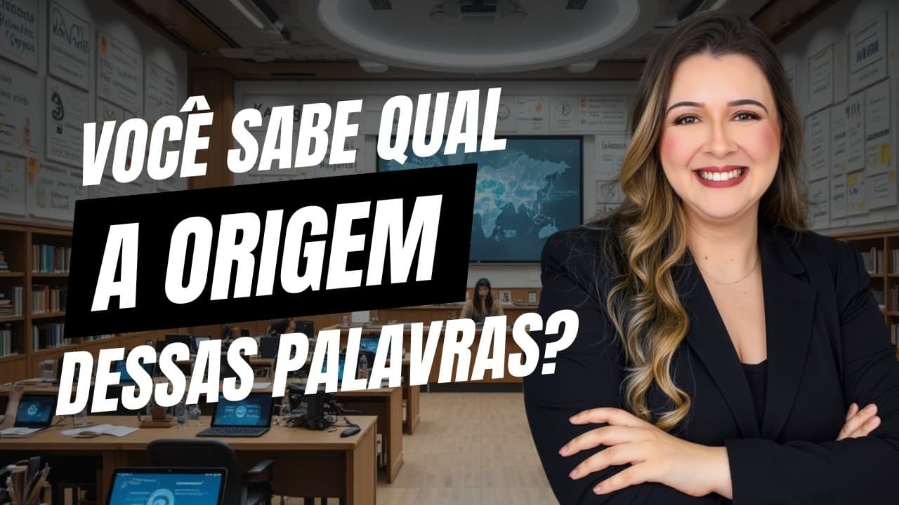 Thumbnail: 😱 FAÇA O TESTE E DESCUBRA A ORIGEM DESSAS PALAVRAS - Professora Pamba