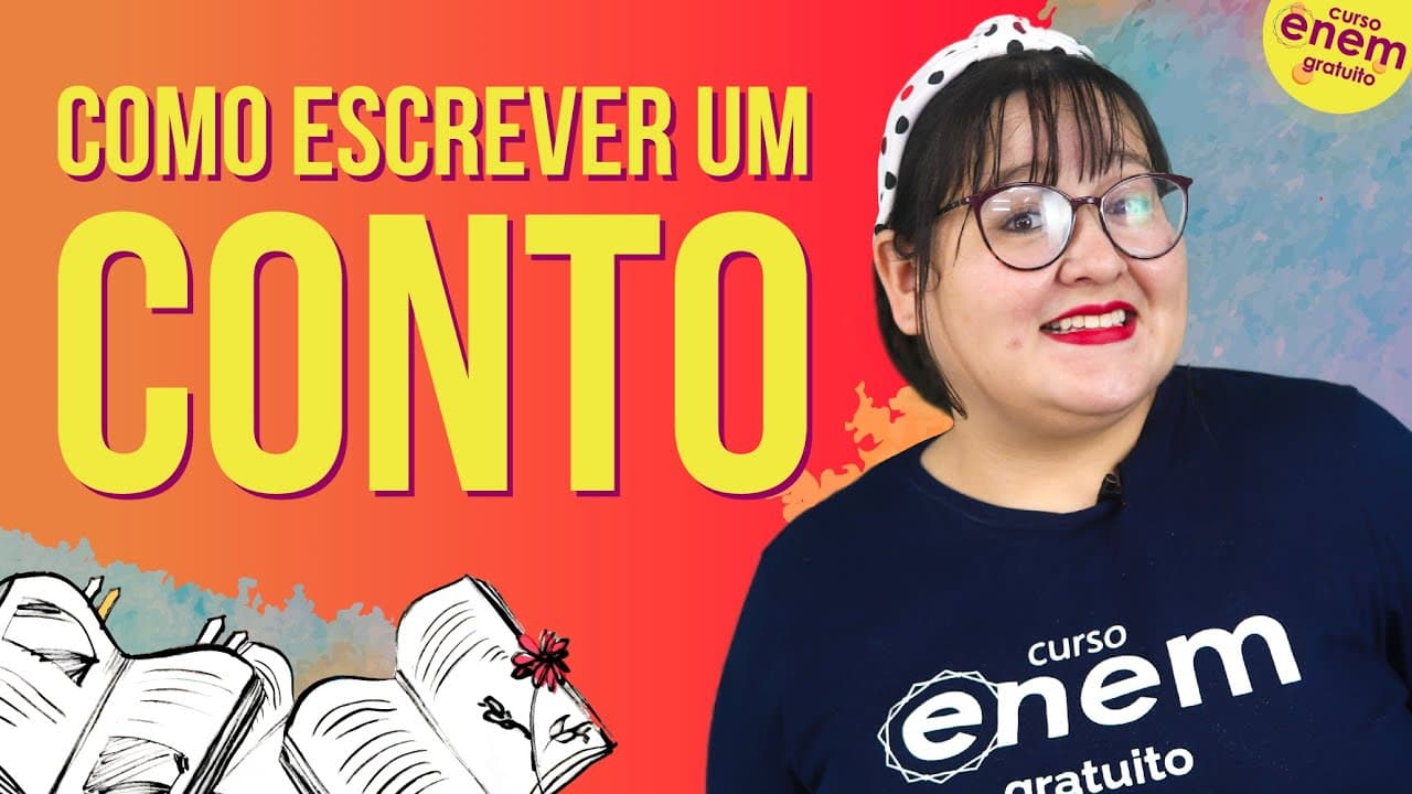 Thumbnail: COMO ESCREVER UM CONTO PERFEITO NA REDAÇÃO DO SEU VESTIBULAR