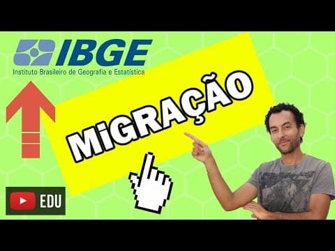 Thumbnail da aula: Geografia para o concurso do IBGE - Dinâmica da População Brasileira