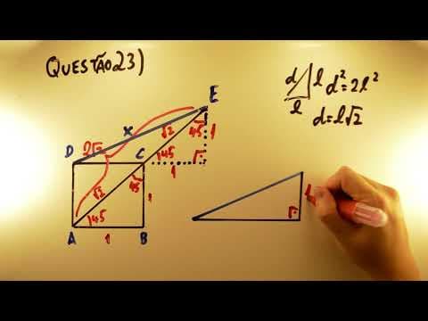 Thumbnail da aula: Fazendo PiT! UNICAMP 2018 - Matemática 23 - Pitágoras - 1ª fase - Aulas A+ Resolve