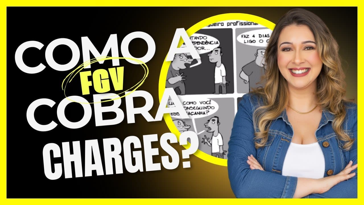 Thumbnail: COMO É UMA CHARGE NA FGV? - Professora Pamba