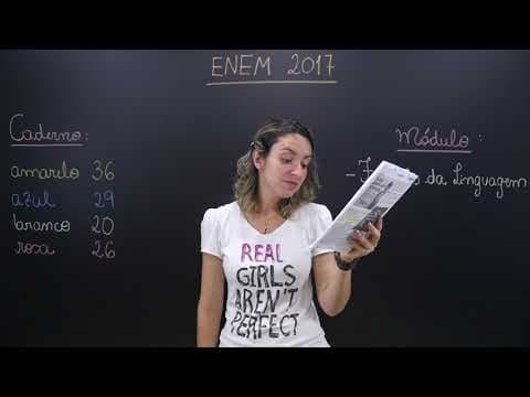 Thumbnail da aula: ENEM 2017 - Questão 36 de Linguagens (Caderno Amarelo)