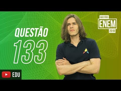 Thumbnail da aula: ENEM 2018 | Torque e equilíbrio | Questão 133 (caderno amarelo)
