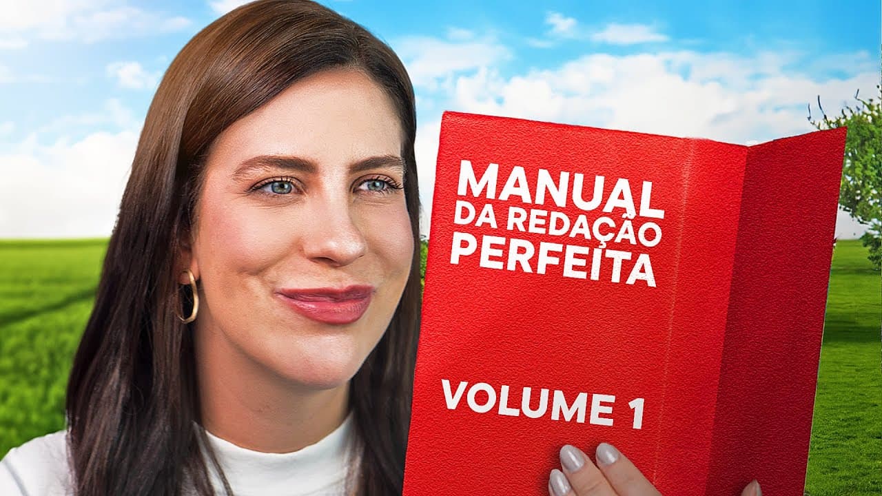 Thumbnail: Comece a estudar AGORA e DOMINE a redação do ENEM 2024
