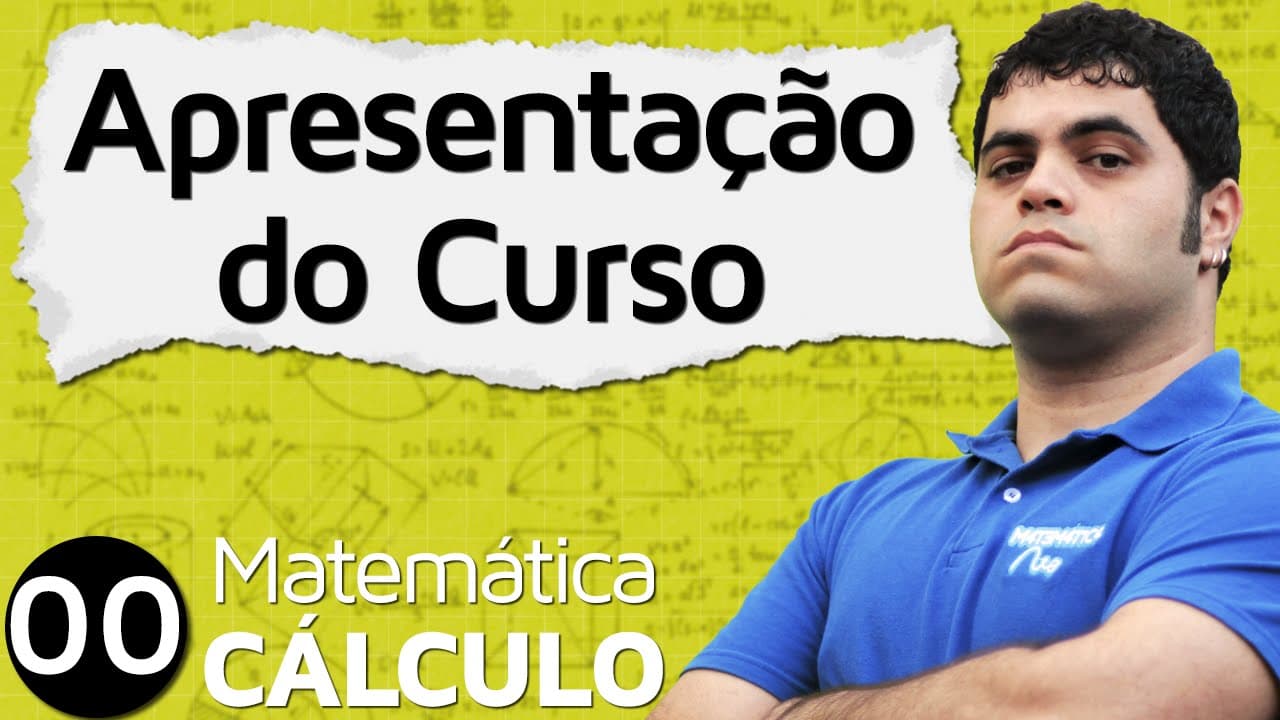 Thumbnail: CÁLCULO I #0 - Apresentação do Curso de Cálculo Diferencial e Integral | Matemática Rio