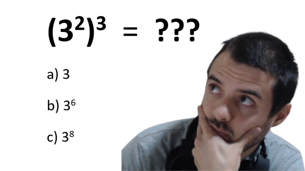 Thumbnail: DESAFIO DE POTENCIAÇÃO - MATEMÁTICA BÁSICA