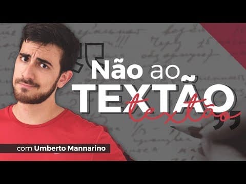 Thumbnail da aula: COMO INTERPRETAR TEXTOS MAIS RÁPIDO | Umberto Mannarino