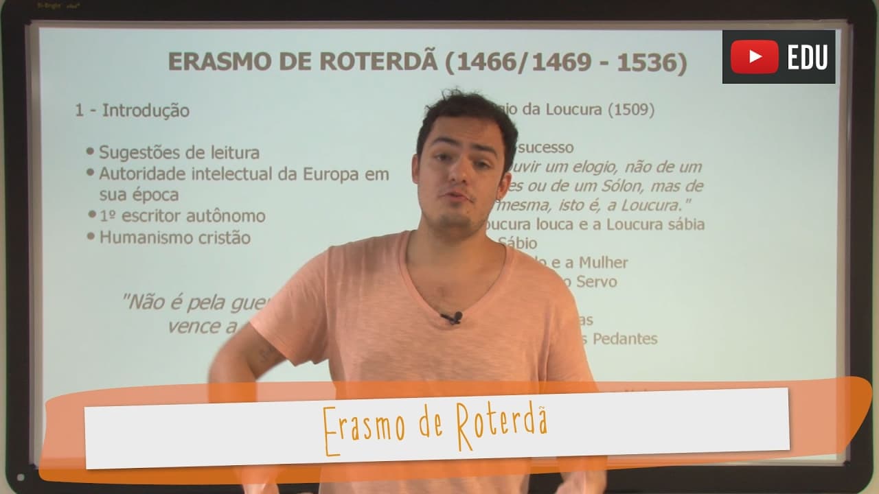 Thumbnail: Videoaulas Poliedro | Erasmo de Roterdã