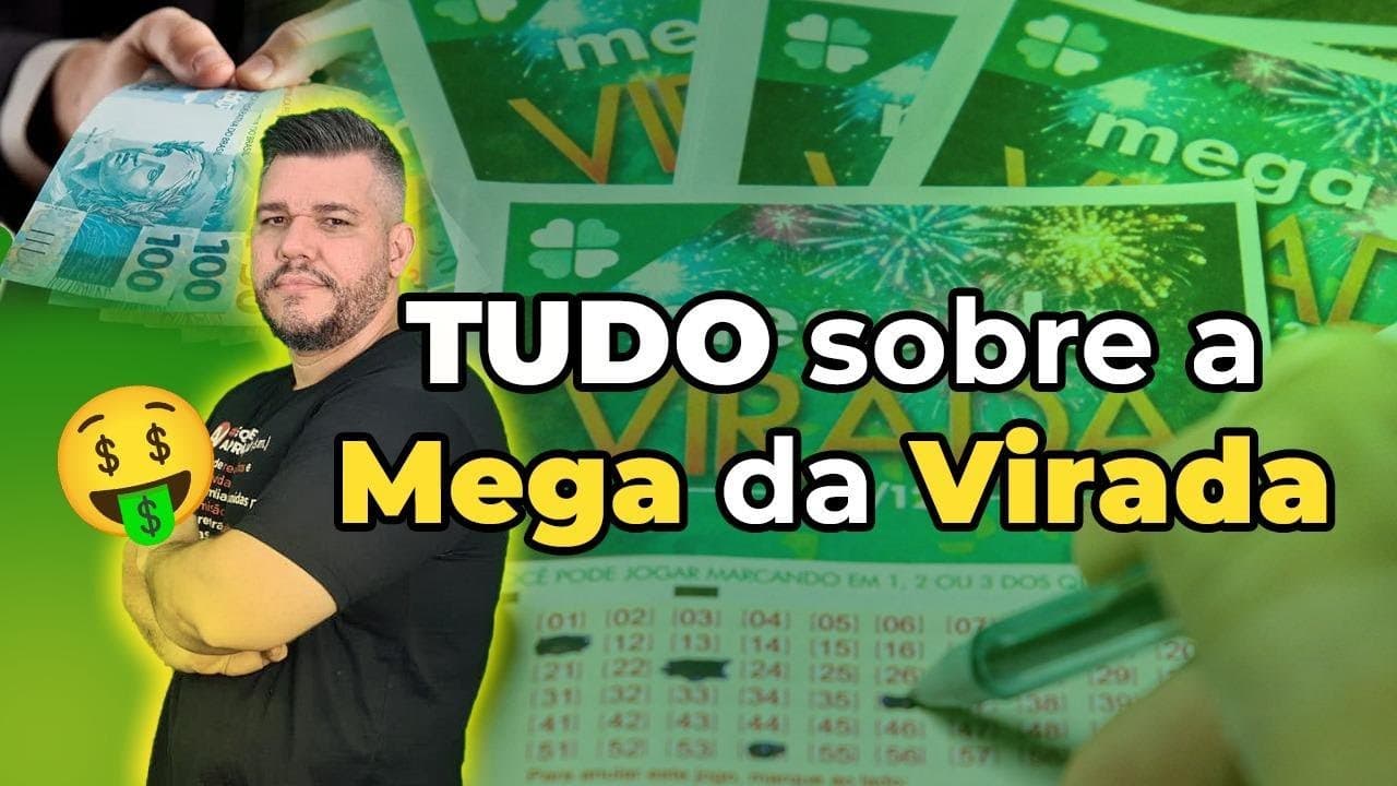 Thumbnail: A Matemática da MEGA DA VIRADA com prof. Paulo Pereira