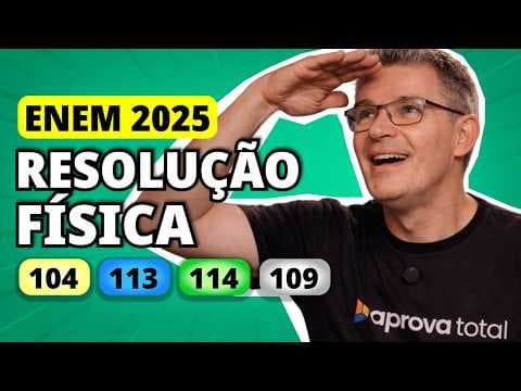 Thumbnail da aula: ENEM 2025 FÍSICA – Questão 104 | A Figura 1 apresenta o esquema de um tubo de imagem em que um