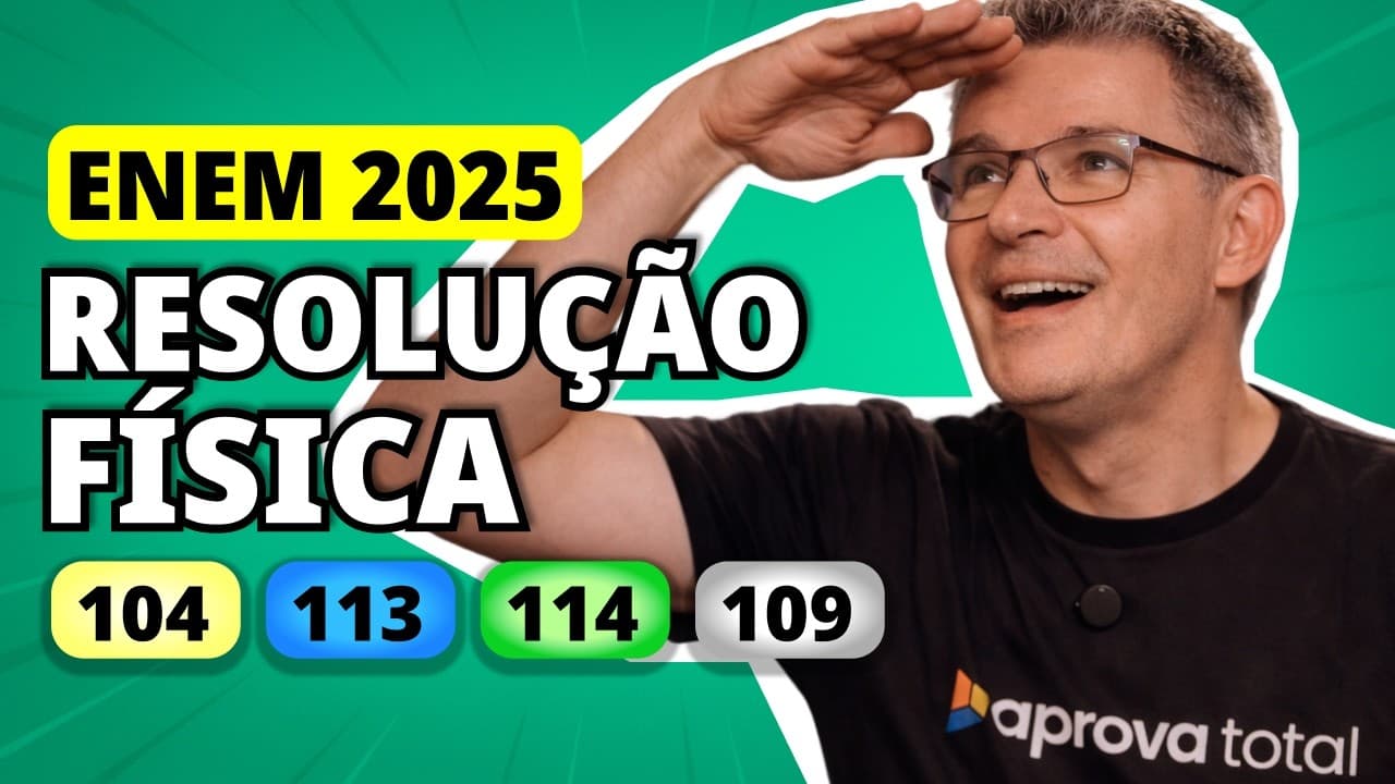 Thumbnail: ENEM 2025 FÍSICA – Questão 104 | A Figura 1 apresenta o esquema de um tubo de imagem em que um