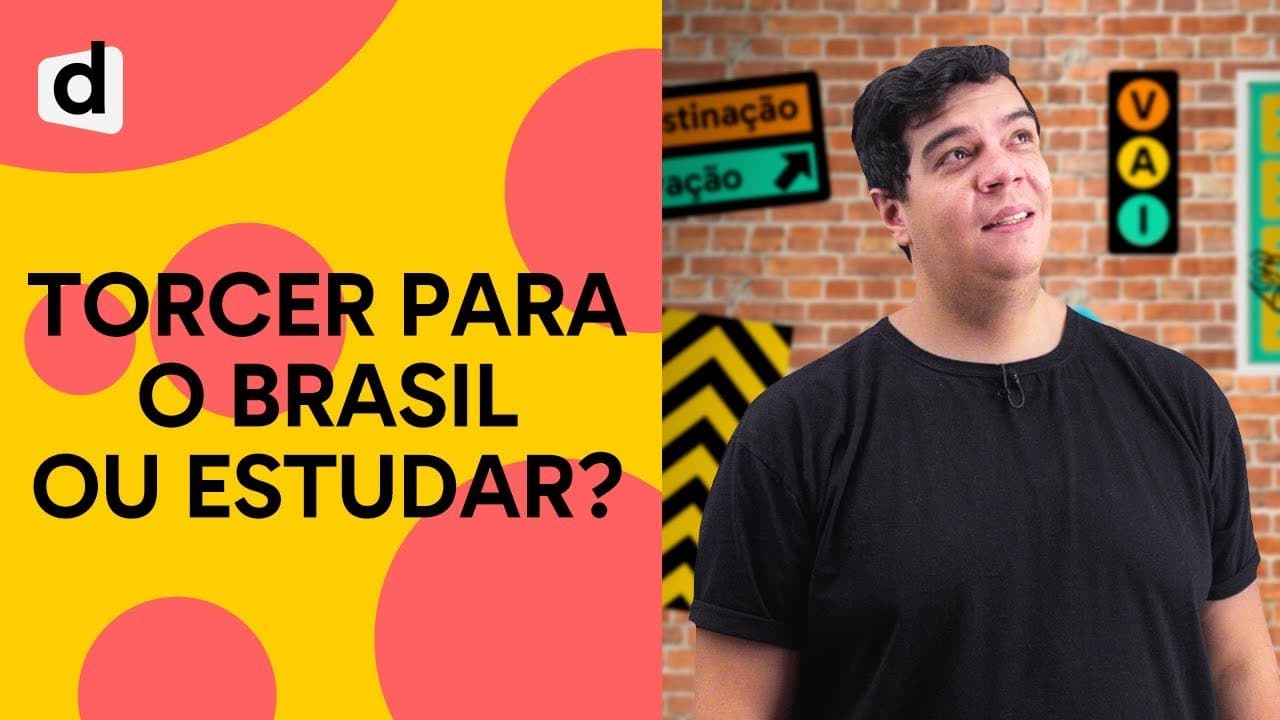 Thumbnail: ENEM 2018: COMO TORCER DURANTE A COPA SEM ATRASAR OS ESTUDOS? | PLANTÃO DESCOMPLICA