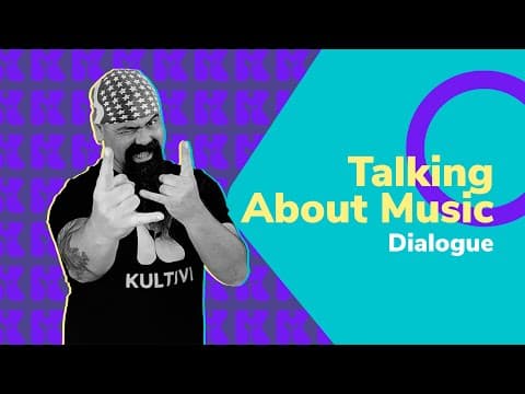 Thumbnail da aula: Talking about music: dialogue | Inglês 2.0 | Kultivi | Rui Ventura