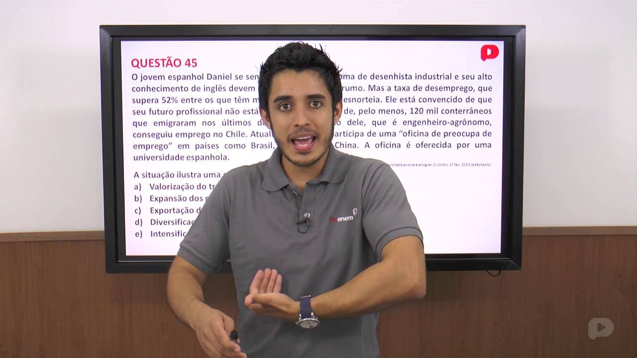Thumbnail: Q.45-ENEM 2014-Ciências Humanas e suas tecnologias (Amarela)
