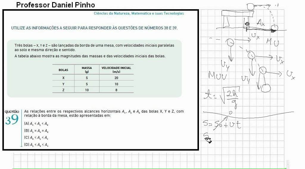 Thumbnail: Questão 39 - 1º Exame UERJ 2012 - Física.avi