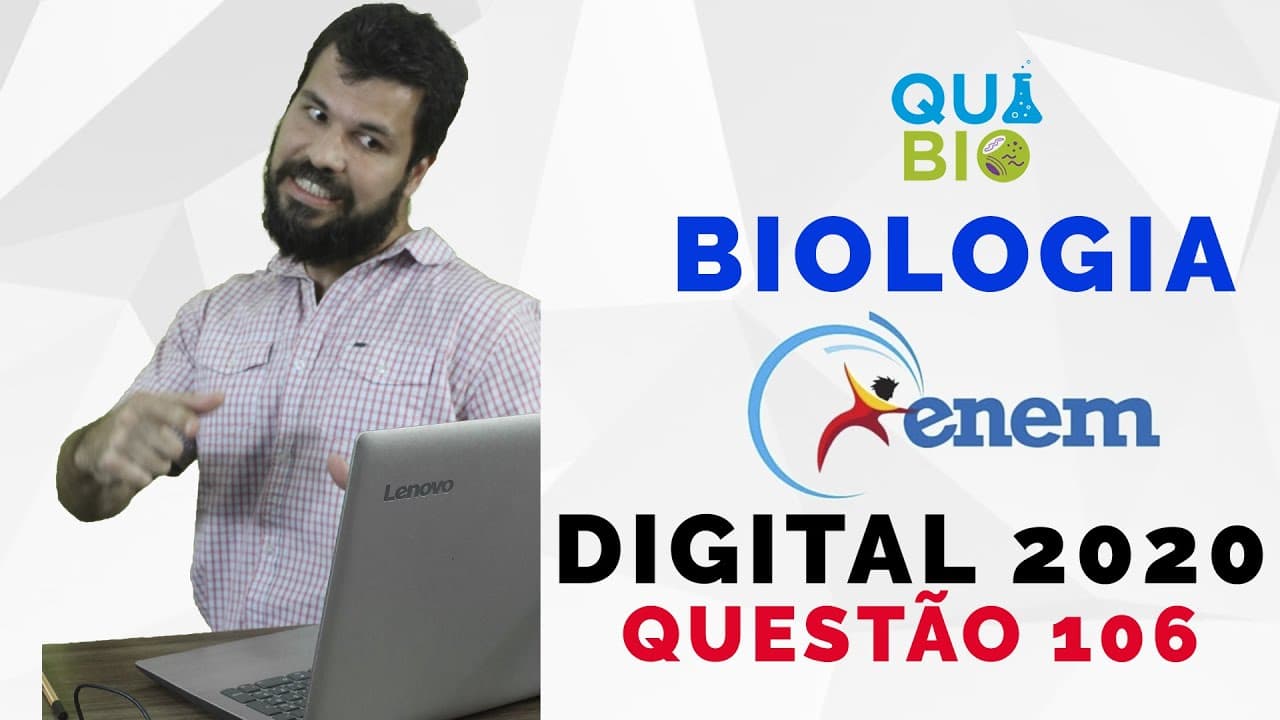 Thumbnail: ENEM 2020 DIGITAL - Questão 106 - A rotação de culturas, juntamente com a cobertura permanente e o