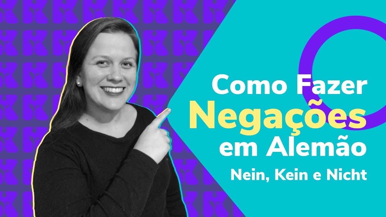 Thumbnail: Negações em Alemão | Kultivi | Aula #17