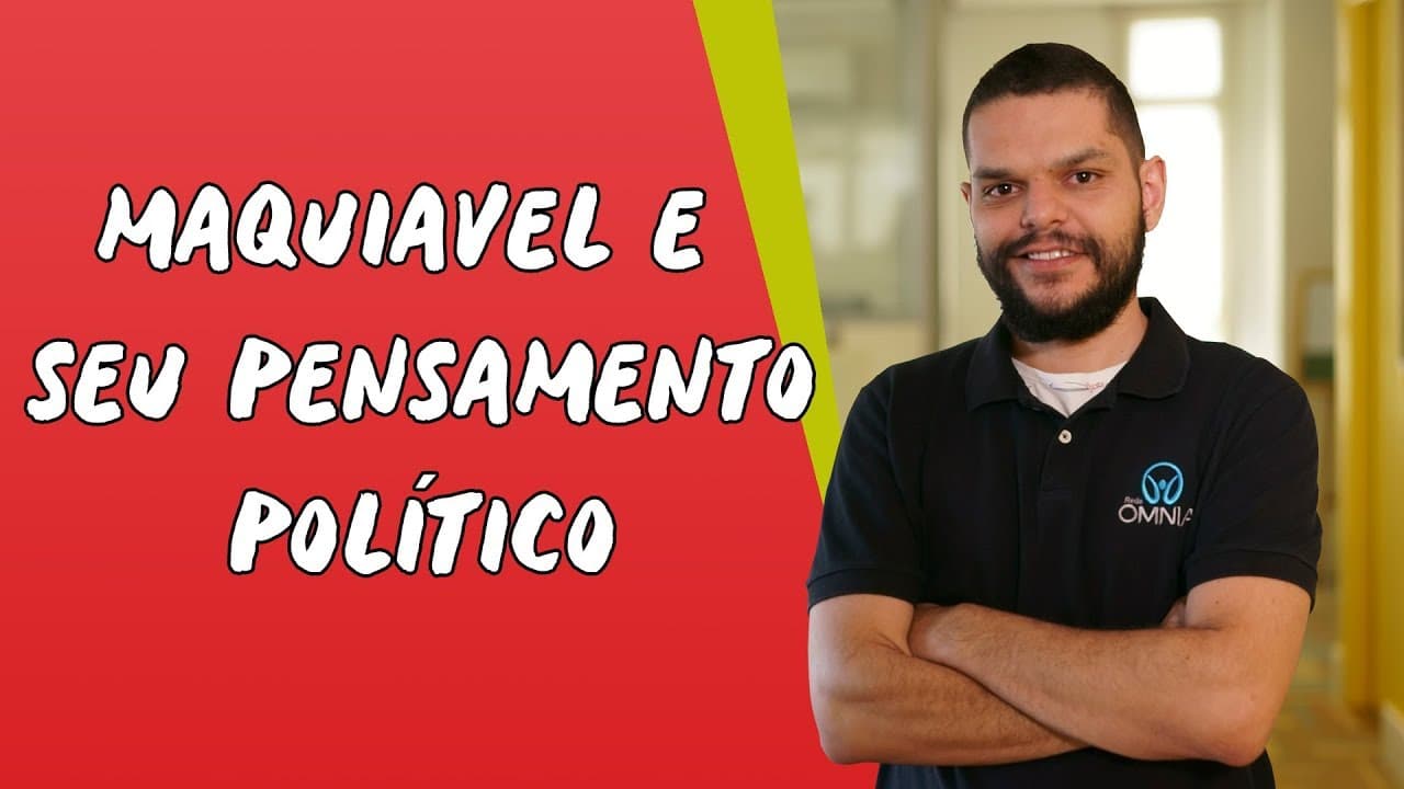 Thumbnail: Maquiavel e Seu Pensamento Político - Brasil Escola