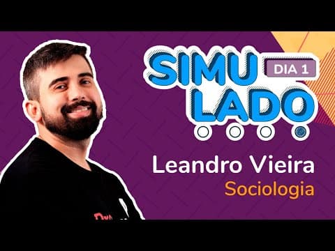Thumbnail da aula: Resolução Simulado VI | Sociologia | Prof. Leandro V.
