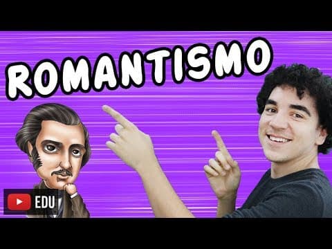 Thumbnail da aula: ROMANTISMO - Literatura - aula | Professor Jeff