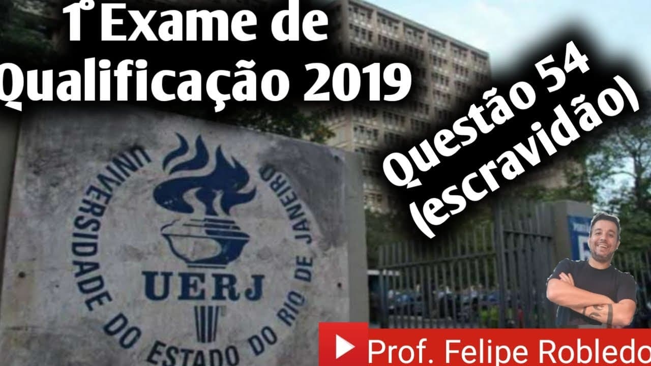 Thumbnail: Aula de História: 1° Exame de Qualificação (2019)
