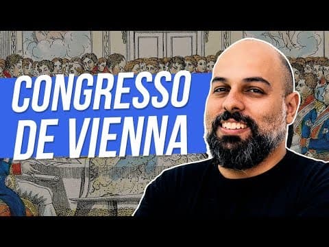 Thumbnail da aula: CONGRESSO DE VIENA | Prof. Rafael Chaves