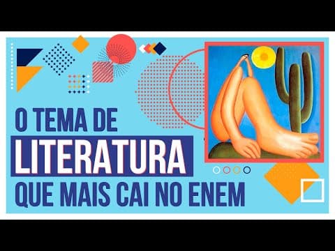 Thumbnail da aula: O TEMA DE LITERATURA QUE MAIS CAI NO ENEM