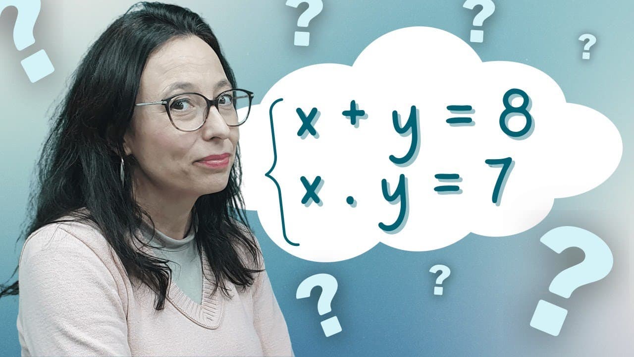 Thumbnail: SISTEMA DE EQUAÇÕES - Professora Angela Matemática