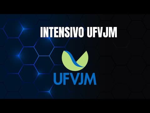 Thumbnail da aula: VESTIBULAR UFVJM-CORREÇÃO DA PROVA DE FÍSICA 2025