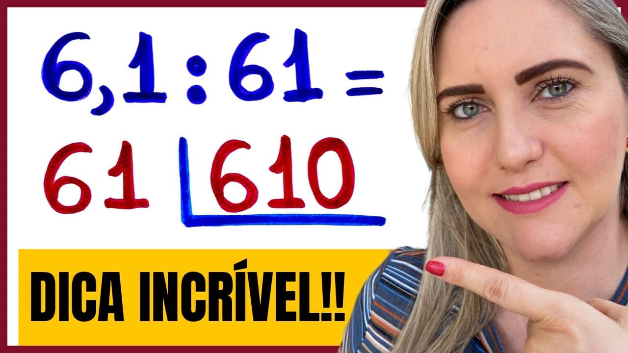 Thumbnail: AINDA SOFRENDO PARA DIVIDIR?? ESSE VÍDEO VAI TE AJUDAR!!!!