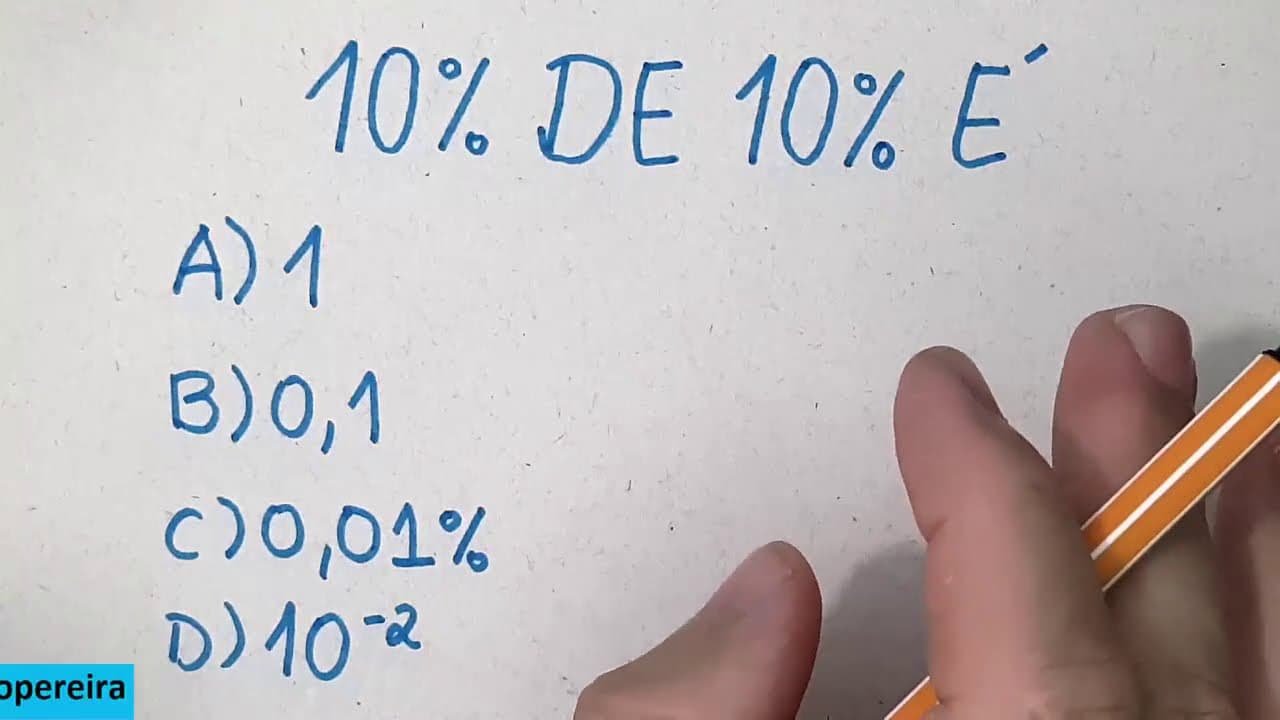 Thumbnail: 🔥 HELP MATEMÁTICA BÁSICA - Porcentagem - #105
