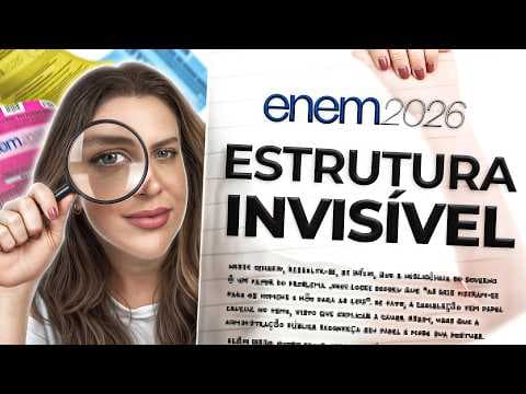 Thumbnail da aula: NOVA ESTRUTURA NOTA 1000 PARA REDAÇÃO ENEM 2026