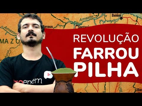 Thumbnail da aula: Revolução Farroupilha | Revoltas do Brasil