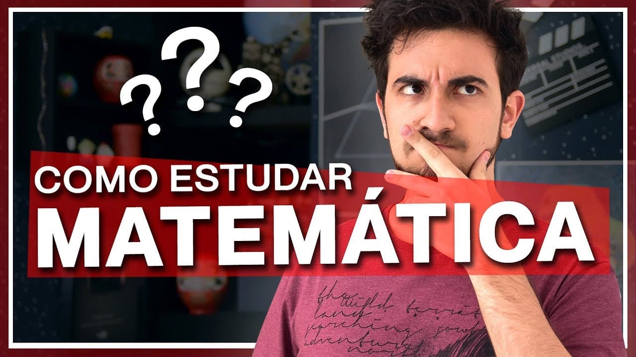 Thumbnail: COMO ESTUDAR para tirar 800+ em MATEMÁTICA no ENEM