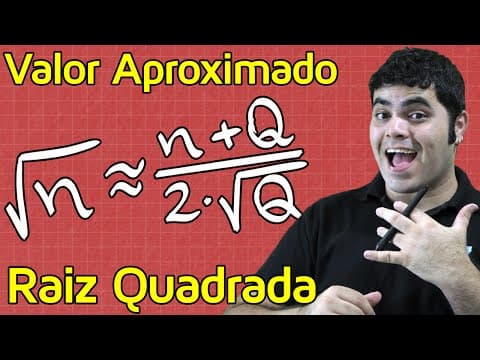 Thumbnail da aula: TRUQUE - Método para Aproximar Raiz Quadrada | Matemática Rio