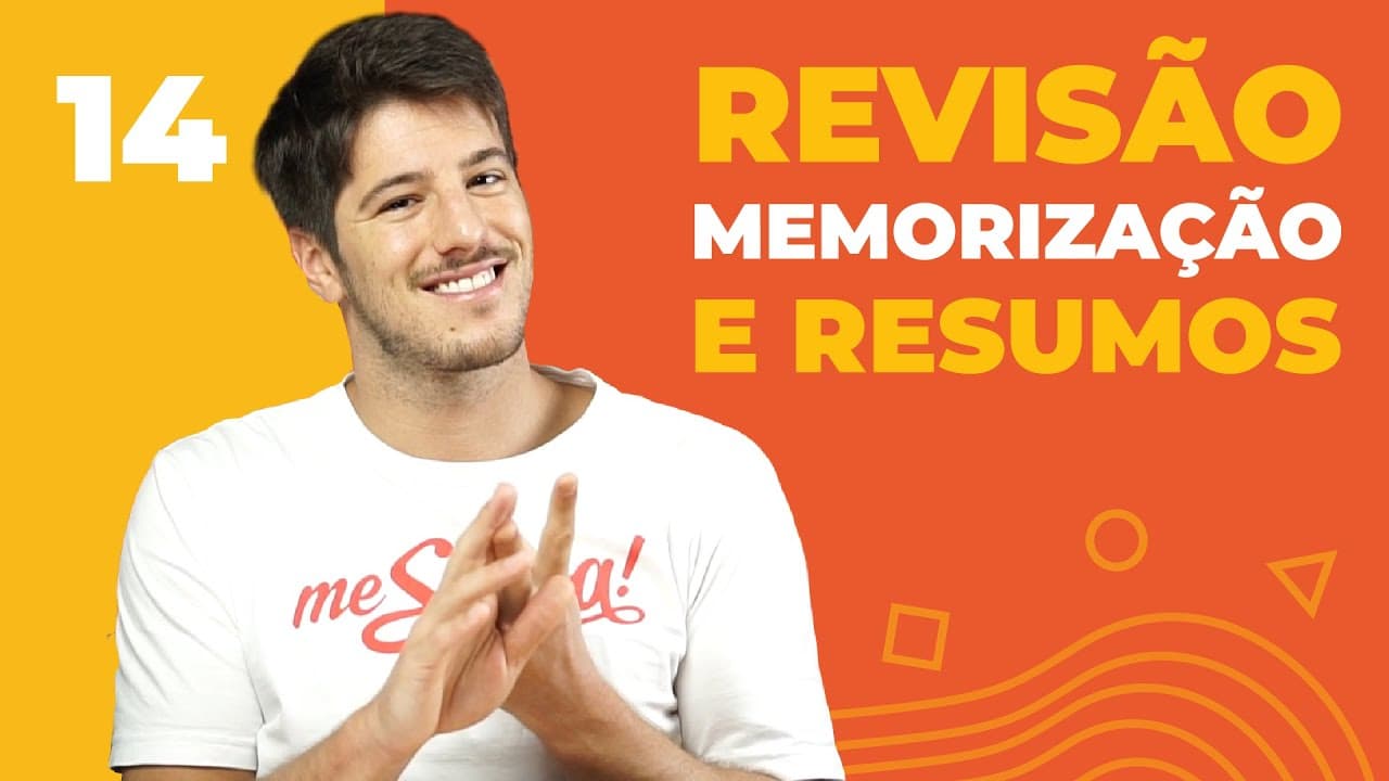 Thumbnail: Como fazer REVISÃO de conteúdos para o ENEM? | Aula #14 - Curso GRATUITO | Me Salva!