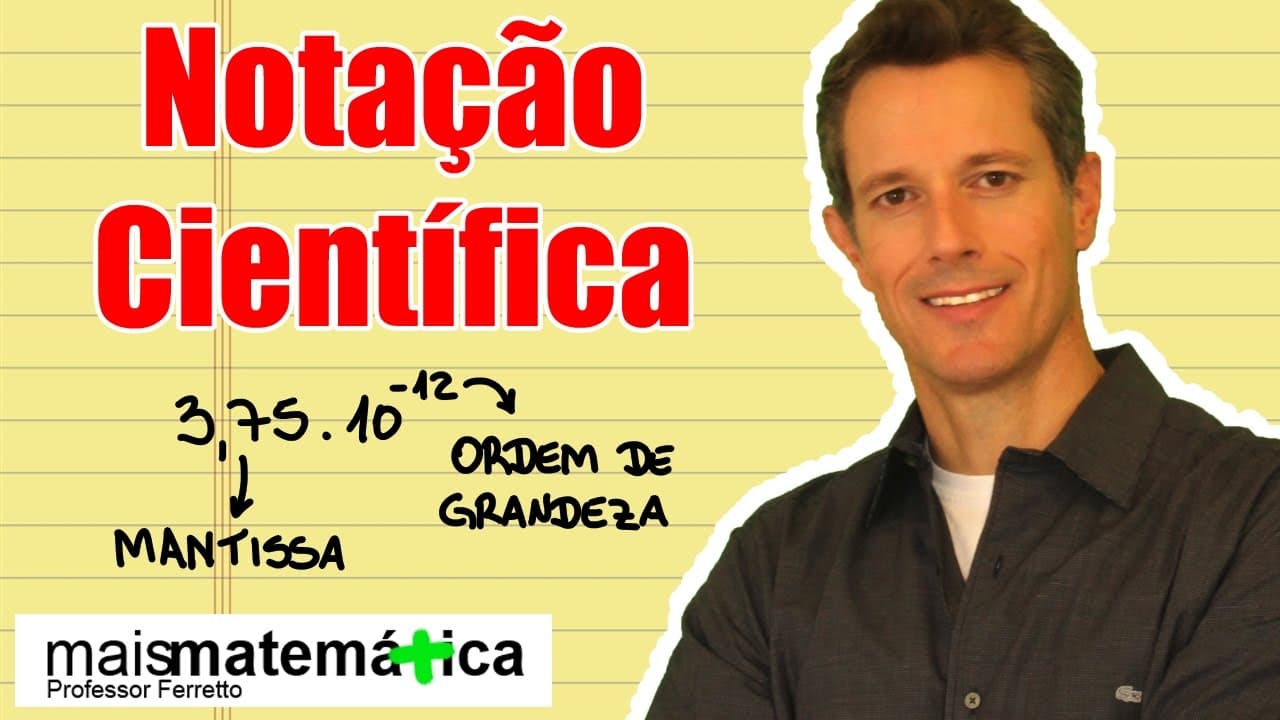 Thumbnail: Questão 7: Notação Científica