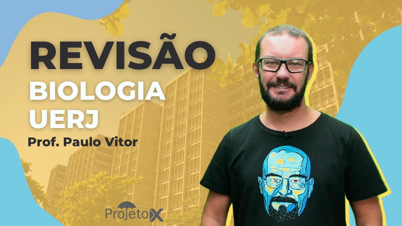 Thumbnail: AO VIVO | REVISÃO UERJ - Biologia - Prof. Paulo Vitor