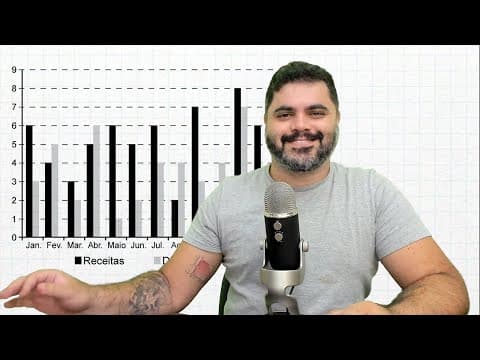 Thumbnail da aula: 🔥 ENEM 2022 138: MEDIANA DE LUCRO NO GRÁFICO | O gráfico apresenta os totais de receitas e despesas