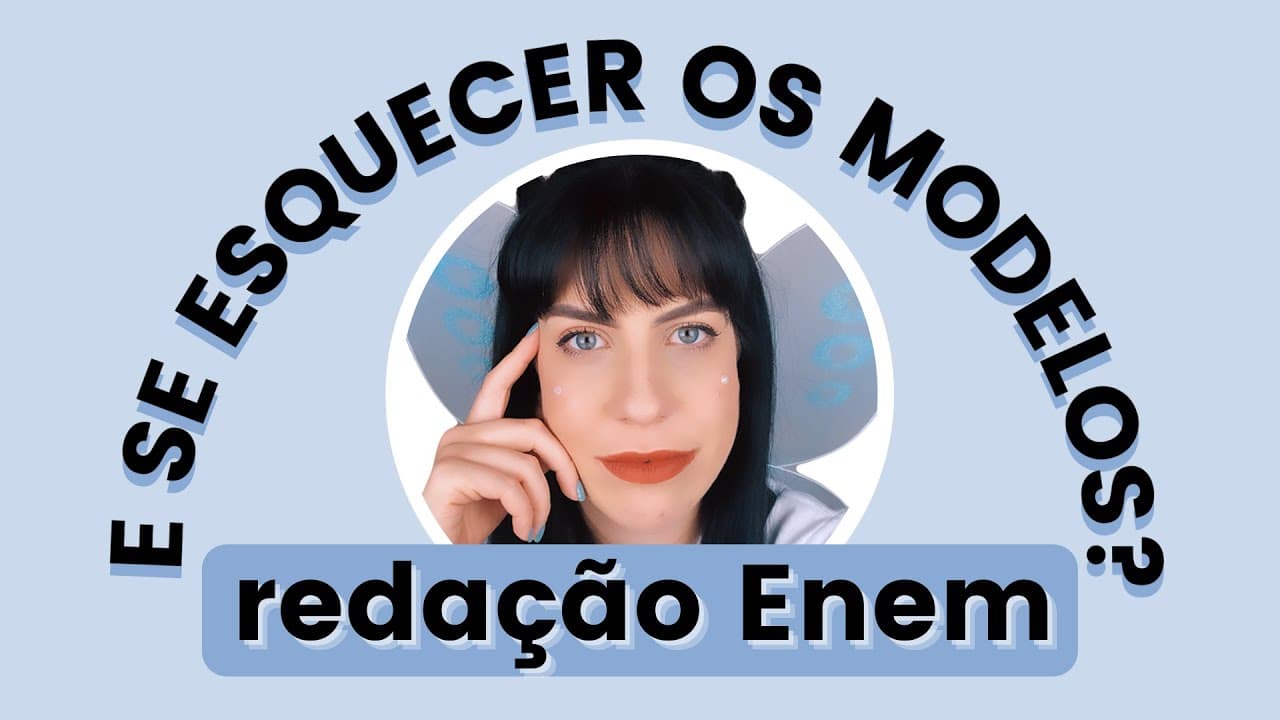 Thumbnail: E se der branco na hora do Enem?