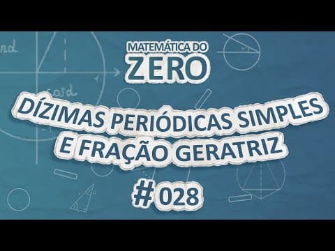 Thumbnail da aula: Matemática do Zero | Dízimas Periódicas Simples e Fração Geratriz - Brasil Escola