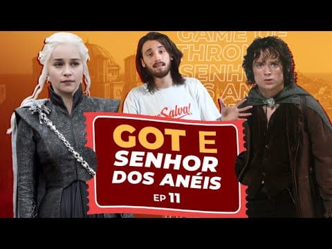 Thumbnail da aula: Game of Thrones e Senhor dos Anéis | Luz, Câmera, Redação | Me Salva!