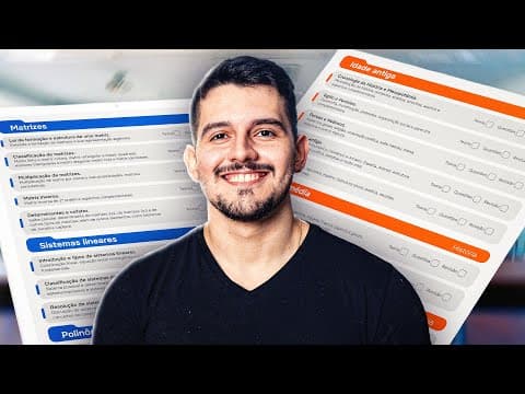 Thumbnail da aula: CRONOGRAMA ENEM 2026: TUDO O QUE VOCÊ PRECISA ESTUDAR