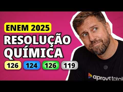 Thumbnail da aula: ENEM 2025 QUÍMICA – Questão 126 | Objetos de prata escurecem em contato com compostos contendo