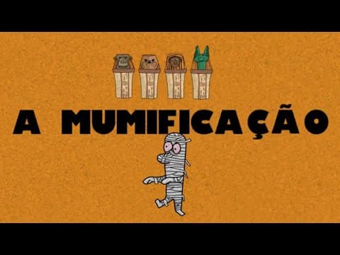 Thumbnail da aula: O PROCESSO DE MUMIFICAÇÃO NO EGITO ANTIGO #aula didática